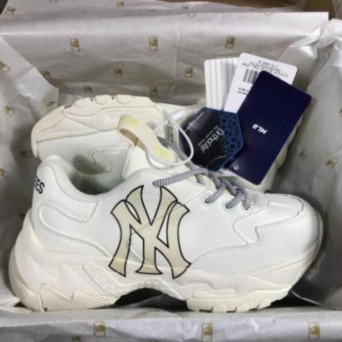 [Xả Kho] giày sneaker 𝐌𝐋𝐁 NY Vàng nam nữ full box, Giày Thể Thao Tăng Chiều Cao 𝐌𝐋𝐁 NY Vàng Hot Nhất 2021