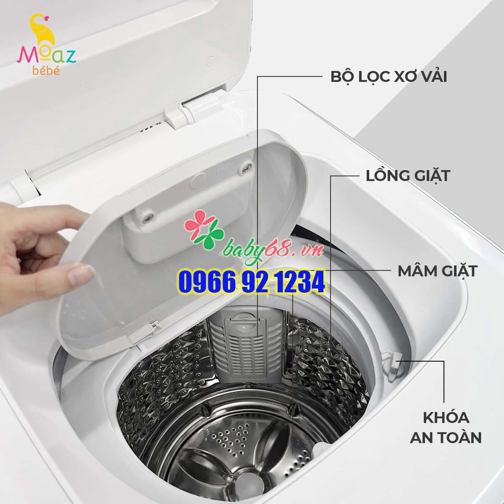 MÁY GIẶT MINI MOAZ BEBE MB–036
