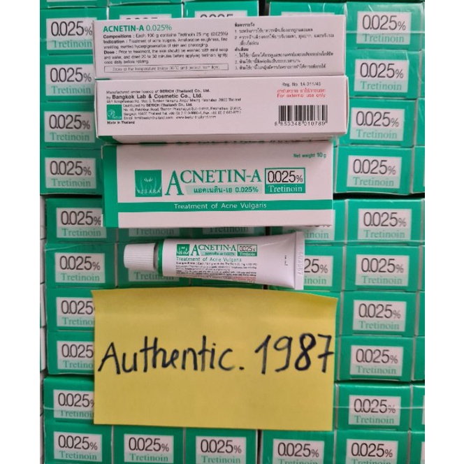 (Chính hãng 100%) Kem Acnetin A - Tretinoin - Giảm Mụn, Chống Lão Hóa