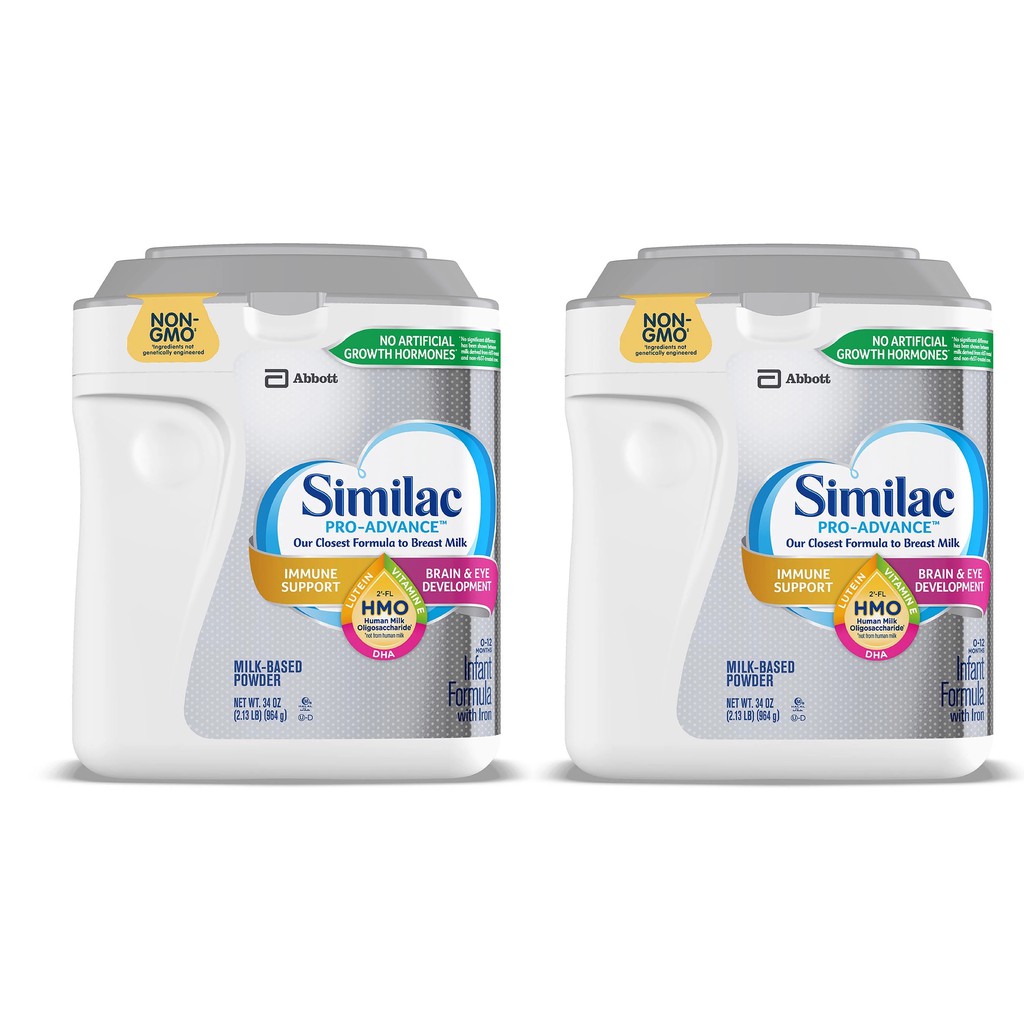 Combo 2 hộp sữa Similac Pro Advance 964 gram (Mẫu mới - Hàng Mỹ)