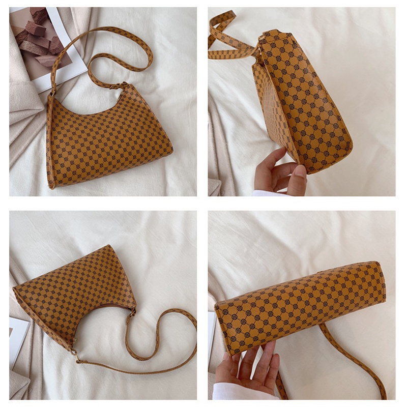 Túi Đeo Vai Hình Khối Lập Phương Nhỏ Phong Cách Phương Tây Retro NB00048