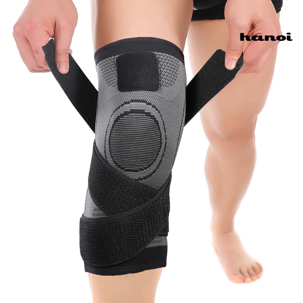(Hàng Mới Về) 1 Đai Quấn Đầu Gối Hỗ Trợ Giảm Đau Khớp Khi Chơi Thể Thao