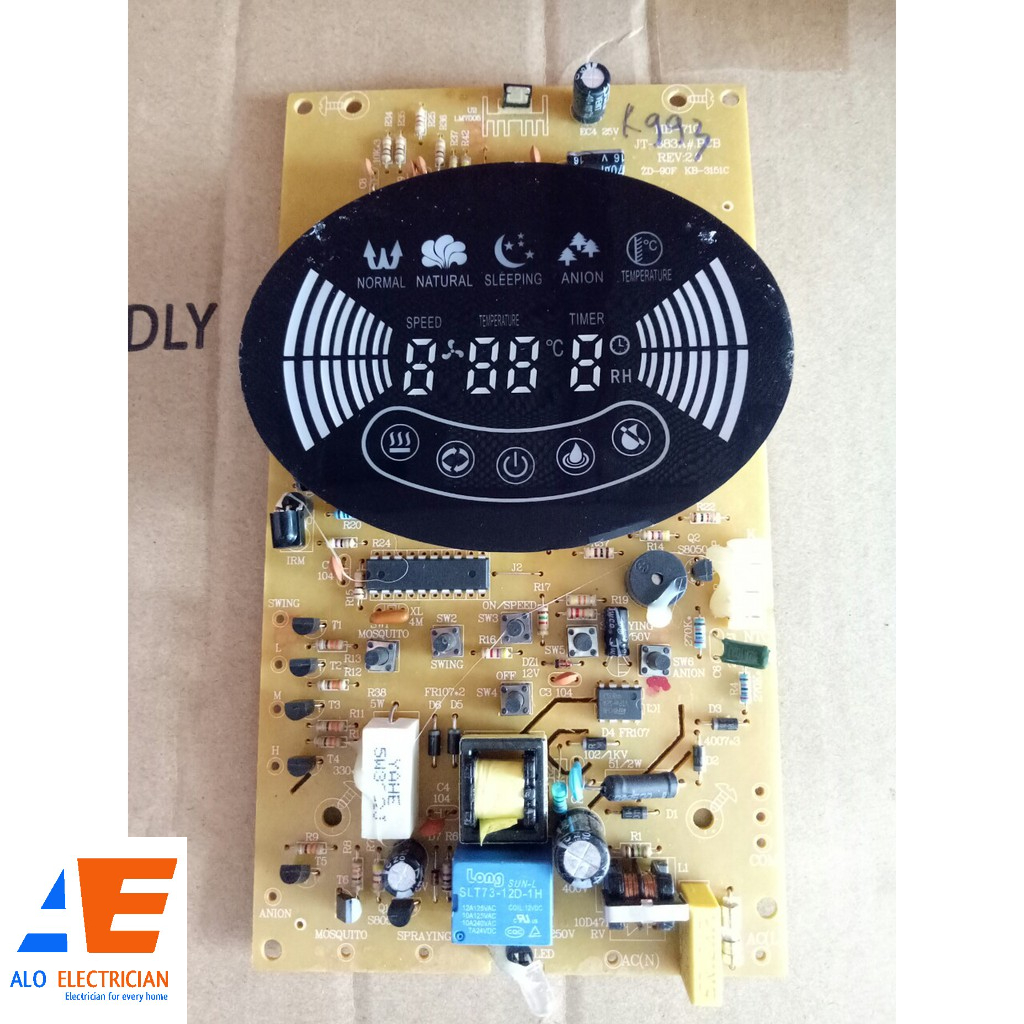 Mạch điều khiển quạt phun sương Saiko MF-993H