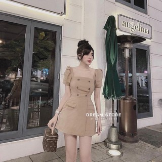 Đầm cổ u 6 nút bigsize 60=>90kg