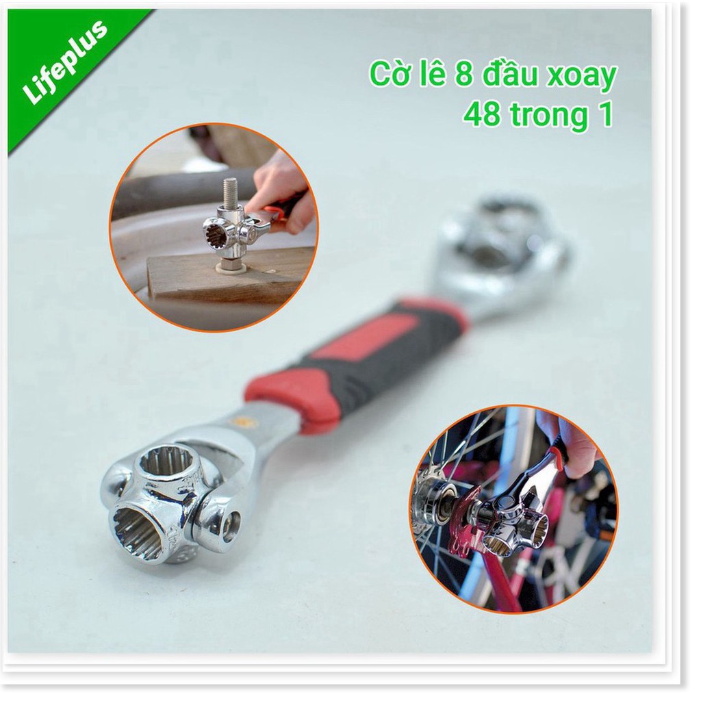 Cờ lê 8 đầu xoay đa năng 48 in 1