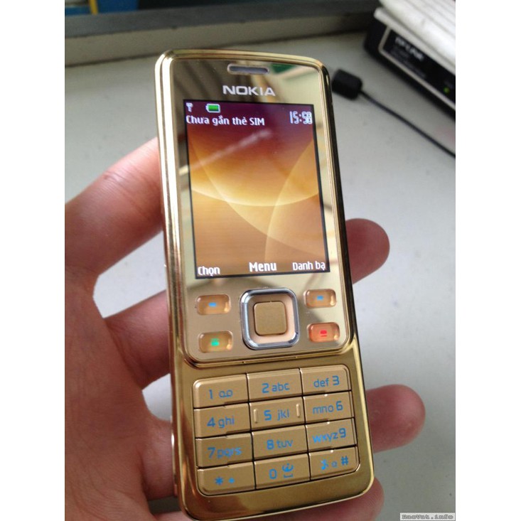 Điện thoại nokia 6300 màu gold