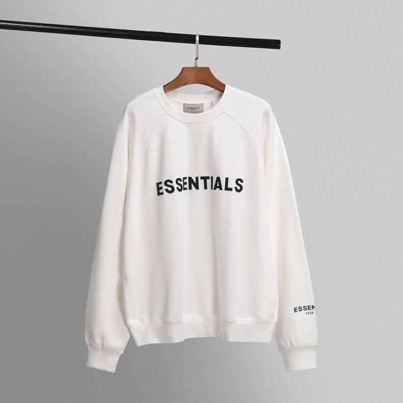 Áo Nỉ   ESSENTIALS Trắng Siêu Đẹp | BigBuy360 - bigbuy360.vn