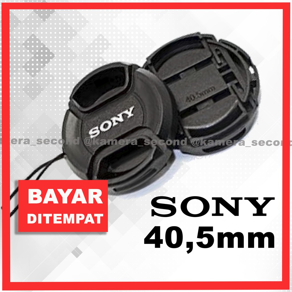 Nắp Đậy Ống Kính Máy Ảnh Sony 40.5mm 40 5 49mm 55mm A5000 A6000 A6300 Nex 7 Dsc H400 H300