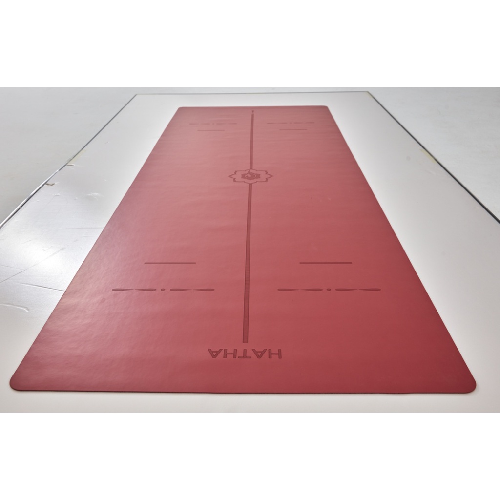 Thảm tập Yoga Định Tuyến PU cao cấp phiên bản du lịch với độ dày 2mm