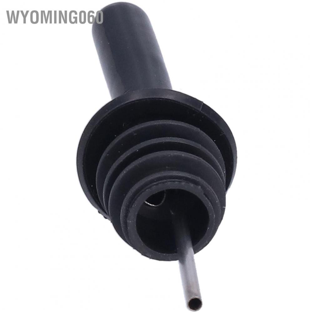 Wyoming060 Stainless Steel Wine Pourer Portable Food Grade TPE Stopper for Home Restaurant