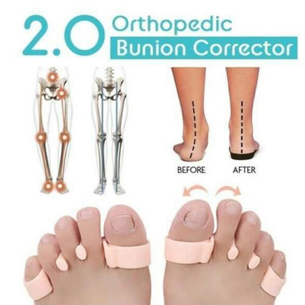 Vớ Tách Ngón Chân Chỉnh Hình Bằng Da PU Tiện Dụng