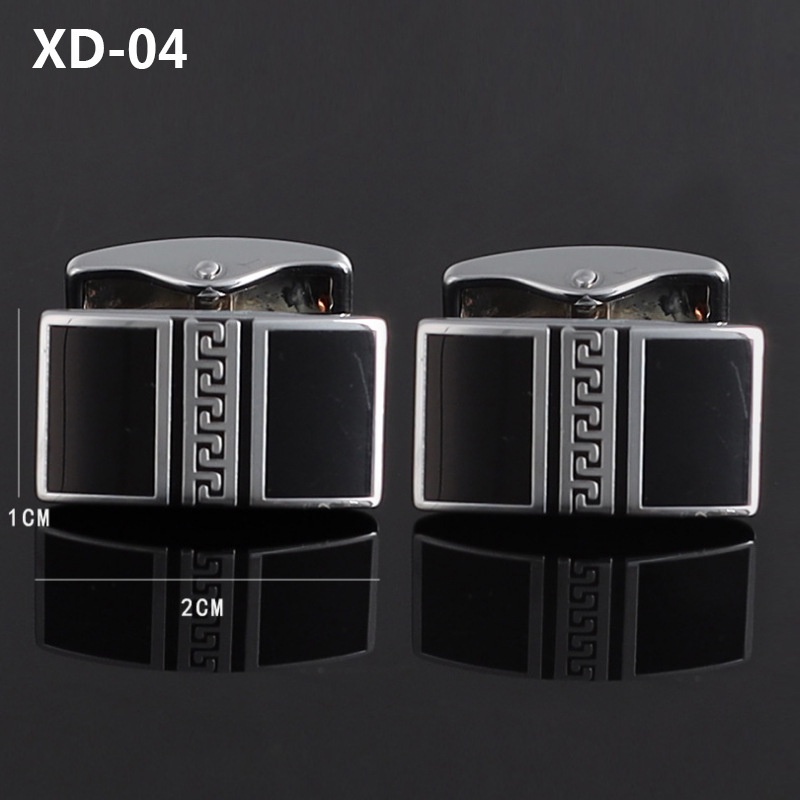 Cặp khuy măng sét EFAN đính đá giả thời trang sang trọng cho nam