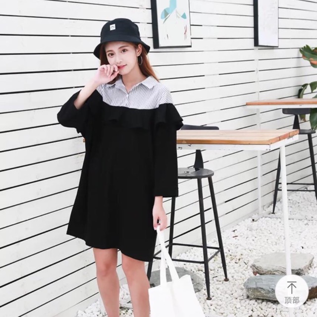 Váy cổ sơ mi