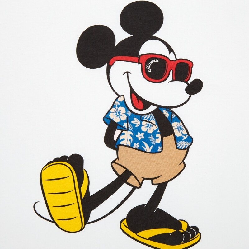 Uniqlo Áo Thun Ngắn Tay In Hình Chuột Mickey Thời Trang Cho Nam Nữ 430095