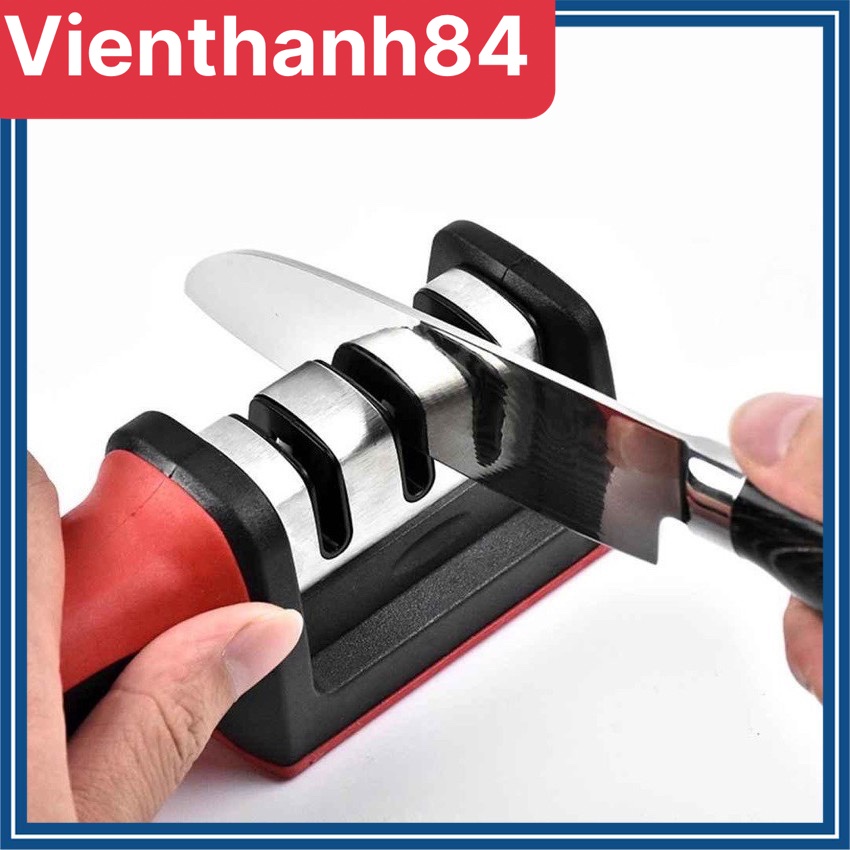 Dụng cụ mài dao kéo thông minh 3 cấp độ cầm tay, mài dao nhanh bén siêu tiện lợi