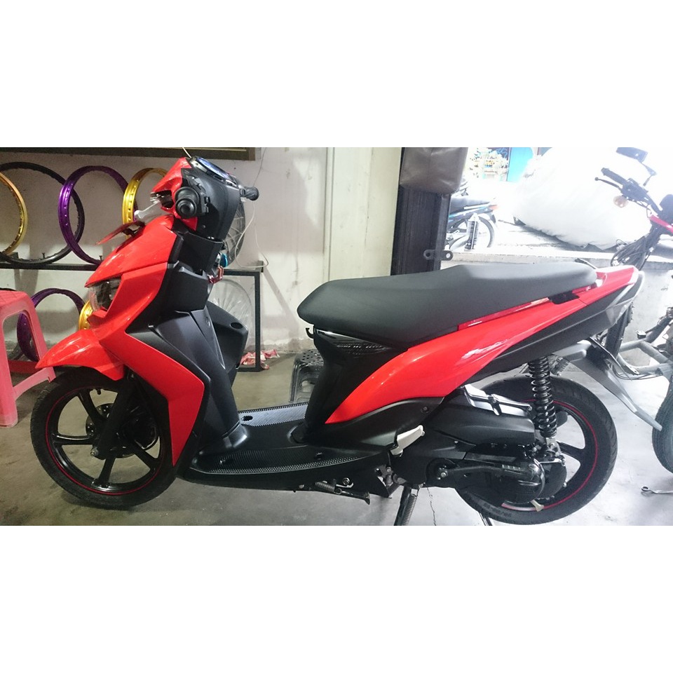 Chai sơn xịt sơn xe máy Samurai H661-200 màu đỏ tinh khiết Honda