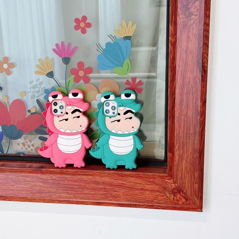 Ốp Điện Thoại Silicon Mềm Hình Cậu Bé Bút Chì 3D iPhone 14 Pro Max 14 Plus 13 Pro Max 12 Pro Max 11 Pro Max SE 2020 7 8 Plus X Xs Max XR