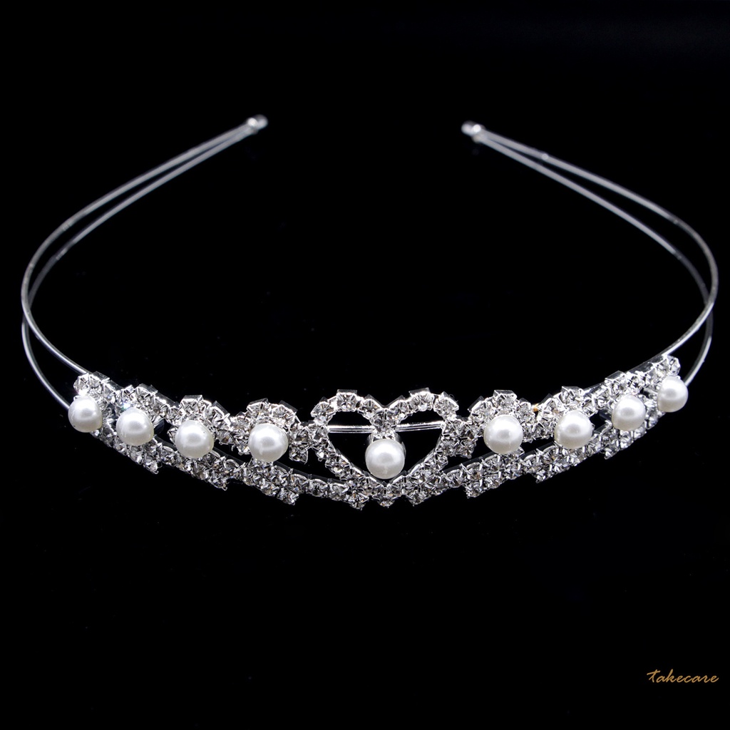 Cài tóc đính đá và ngọc trai nhân tạo kiểu dáng thời trang