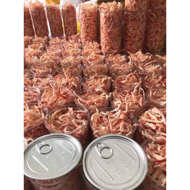 HŨ PET 300GRAM MỰC XÉ SỢI HẤP DỪA NHA TRANG | BigBuy360 - bigbuy360.vn