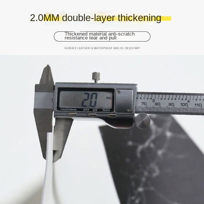 Khăn trải bàn hình chữ nhật bằng da chống thấm nước và chống bám dầu tiện dụng