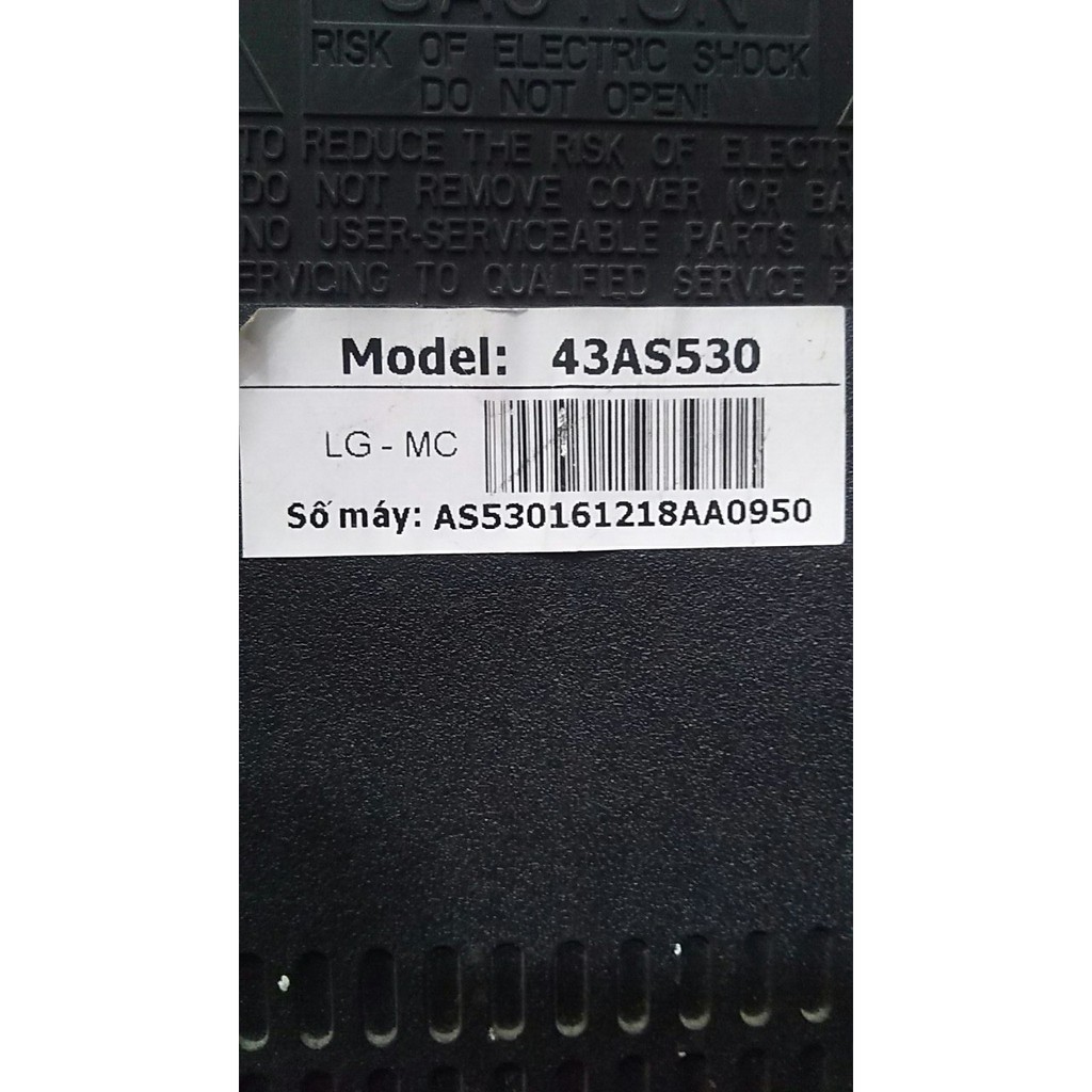 Asanzo 43AS530 #43FH960S - Bộ 3 thanh 8 led cho Tivi Asanzo 43AS530 và các dòng tương tự #XY320