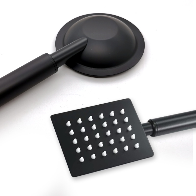 Vòi Hoa Sen Cầm Tay Màu Đen Chất Lượng Cao