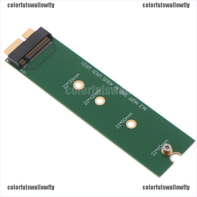 Colorfulswallowfly 1Pc M.2 NGFF SSD to 18 Pin Extension Adapter Card for UX31 UX21 UX21E UX31A CSF | BigBuy360 - bigbuy360.vn