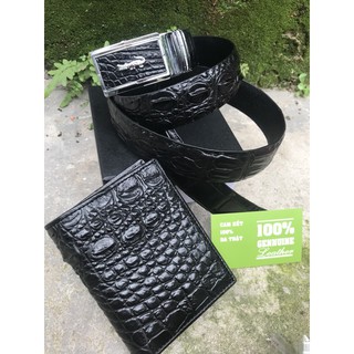 Thắt lưng cá sấu cao cấp 100%