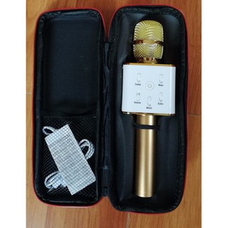Mic Bluetooth Q7 hát karaoke cực hay_[ Bảo Hành 3 tháng]