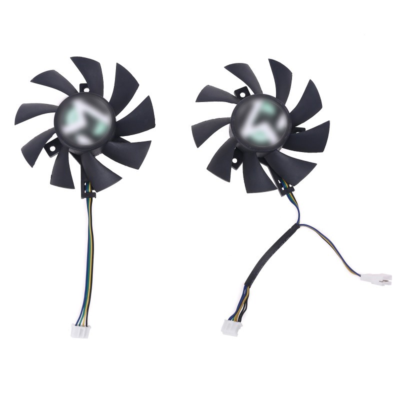 Quạt Tản Nhiệt Làm Mát Thẻ Đồ Họa Cre 75mm Rx570 Gt710 730 Gpu Cho Maxsun Rx 570