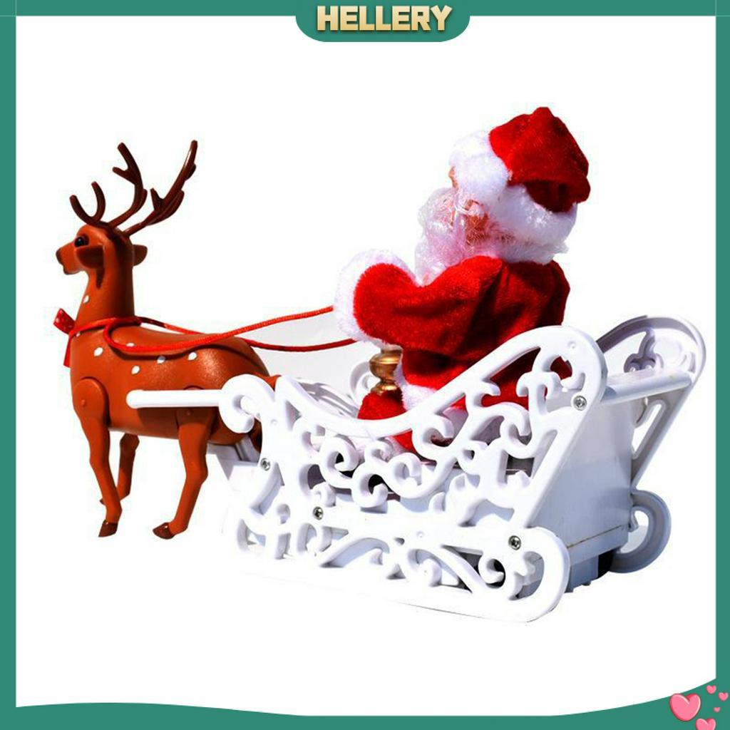 Ông Già Noel Cưỡi Tuần Lộc Nhồi Bông Có Nhạc Độc Đáo