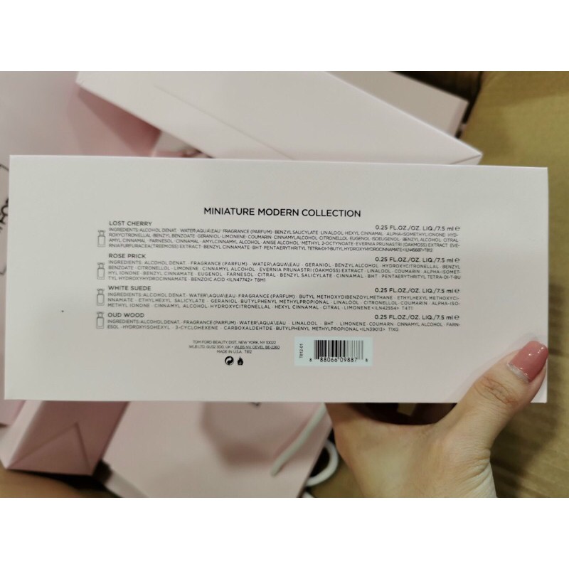 Set Bộ Nước Hoa Tom Ford Mini 4 chai/ 7,5ml chai | Thế Giới Skin Care