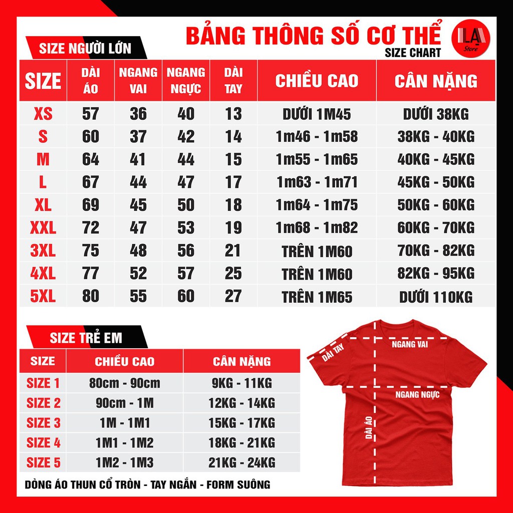 Áo Thun Trơn Big Size Trắng Đen 100% Cotton Thoáng Mát Dày Mịn Size 3XL, 4XL, 5XL