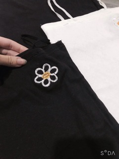 Áo 2 dây croptop hoa cúc 🌼🌼🌼🌼