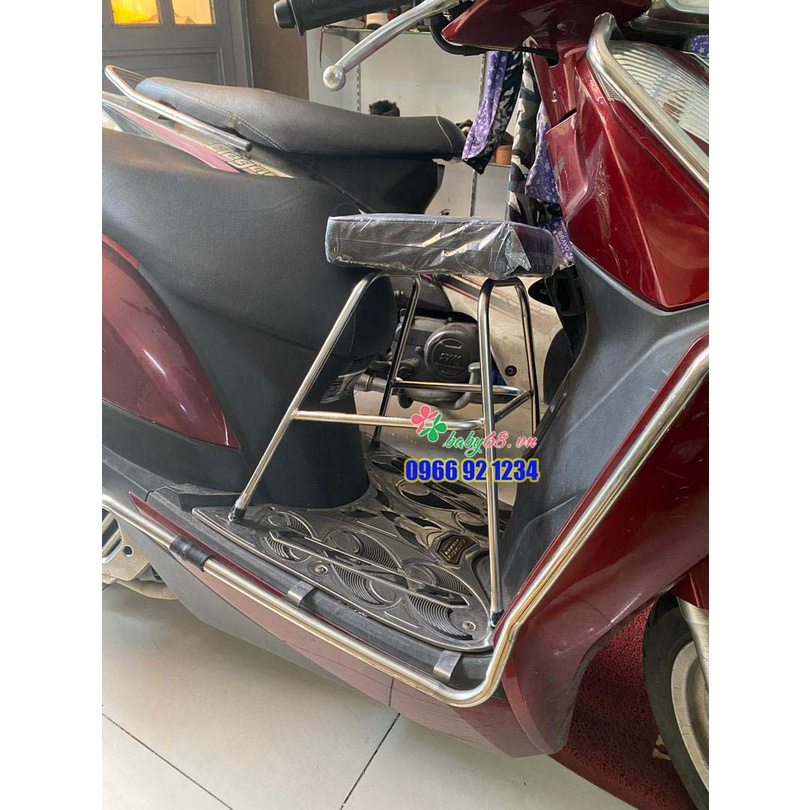 Ghế ngồi xe máy cho bé xe Lead không tựa