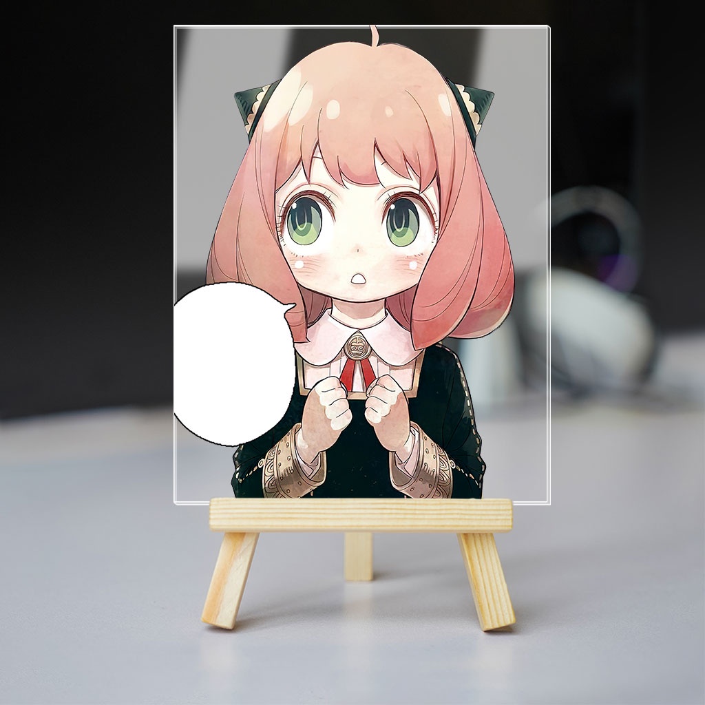 Tranh kính Anya Forger anime manga Spy X Family