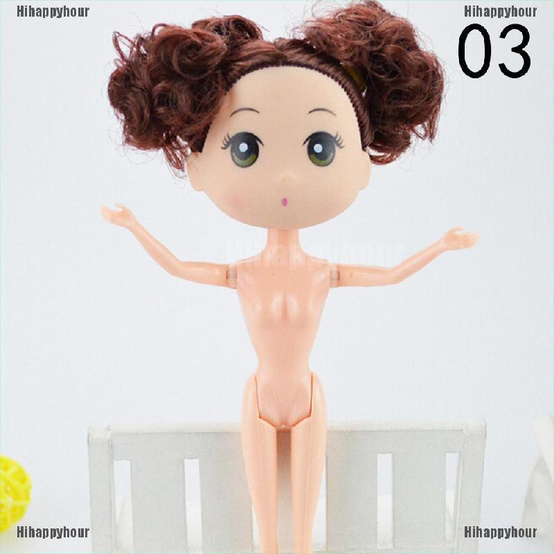 Búp Bê Tóc Vàng Mini 18cm