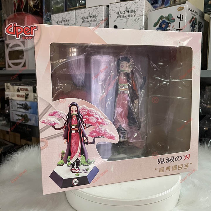 Mô hình Kamado Nezuko GK - Figure Action Kimetsu No Yaiba - Mô hình Thanh Gư ơm Hủy Diệt