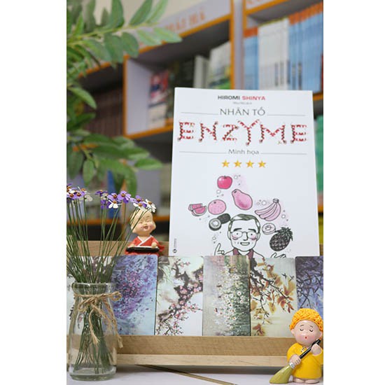 Sách - Nhân Tố Enzyme - Minh Họa Tặng Bookmark
