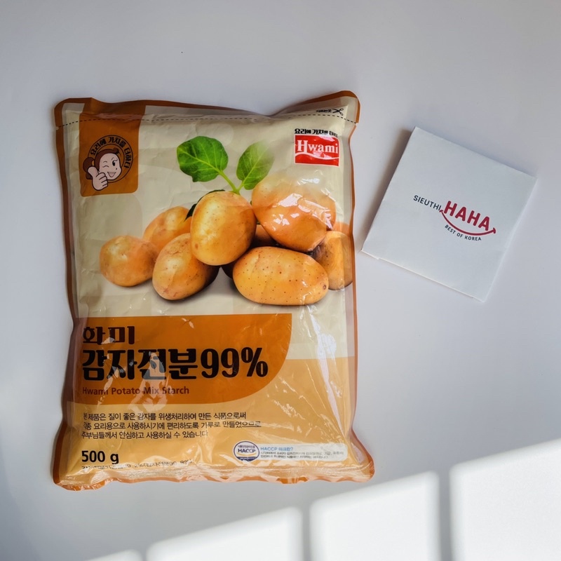 Tinh bột khoai tây Hàn Quốc HWAMI POTATO MIX STARCH 500gr