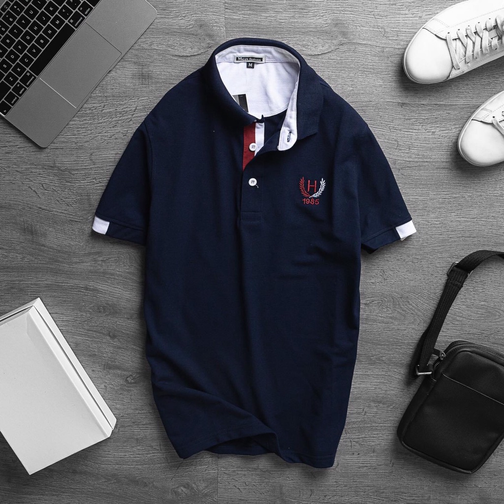 Áo thun polo nam trơn BÔNG LÚA - Cotton 100%, màu sắc đơn giản, dễ dàng phối đồ, mặc cặp đôi Unisex