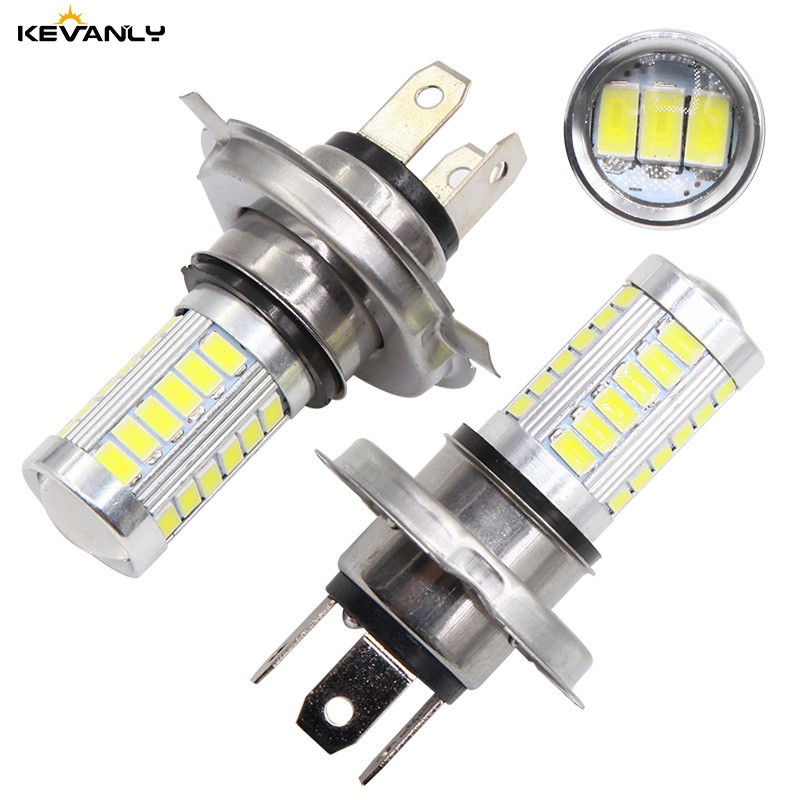Đèn Led Kevanly H4 H7 Led H8 H11 9005 Hb3 9006 Hb4 P13W H16 5630 33smd Cho Xe Hơi