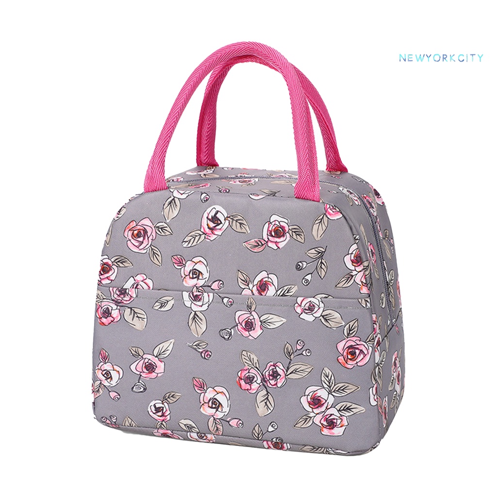 Nyc Túi Cách Nhiệt Kẻ Sọc Đa Năng Chất Liệu Vải Oxford