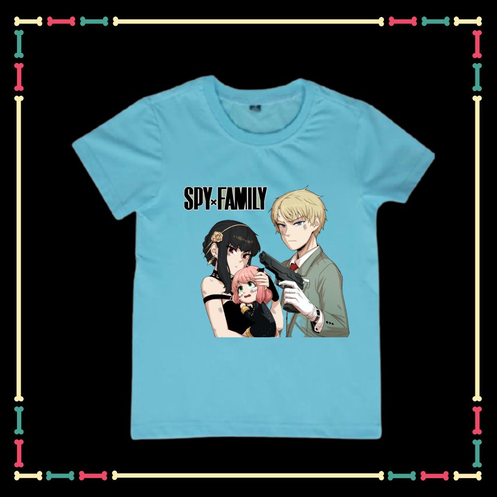 Áo Phông nam nữ Anime SPY X FAMILY Anya Face mẫu mới cực chât, có size trẻ em