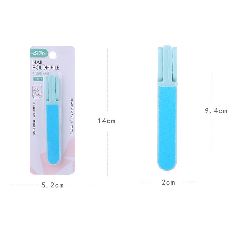 Que Dũa Và Mài Móng Tay dạng gập -  Hickies lacing system Lameila Tiện lợi, dùng hằng ngày, du lịch