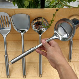 Bộ dụng cụ nhà bếp inox 6 món - b0007
