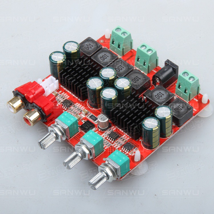 Mạch Khuếch đại âm thanh 2.1 TPA3116 2x50 + 100W ( chính hãng sanwu )