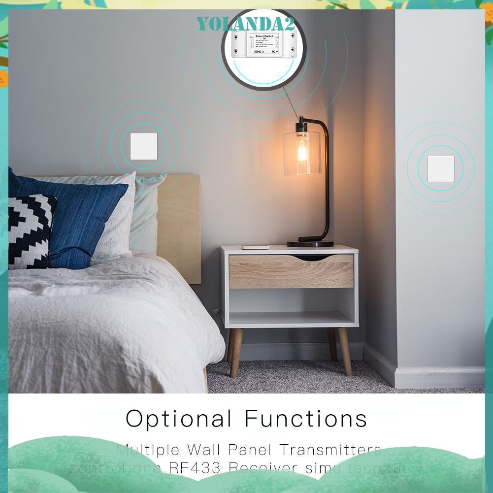 Công tắc điều khiển từ xa thông minh kết nối Wifi tiện lợi dễ sử dụng