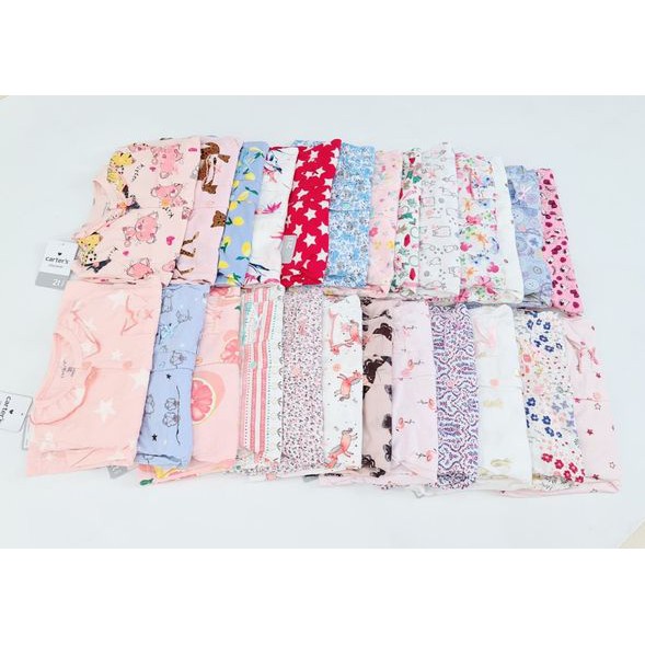 Bộ Pijama Cotton Bé Gái Carter VNXK