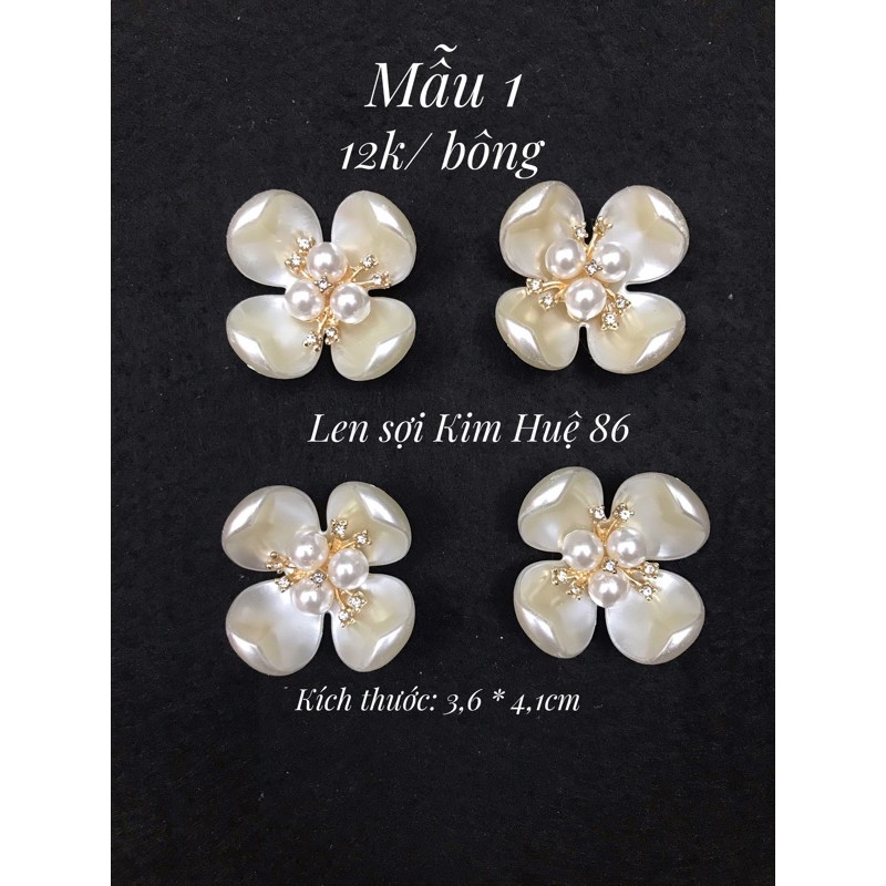 Các mẫu hoa đá trang trí